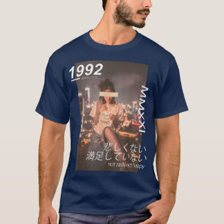 Japanisch Vintag Streetwear Vaporwave Aesthetic Gr T-Shirt