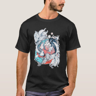 Japanisch Yin Yang Koi Fish T-Shirt