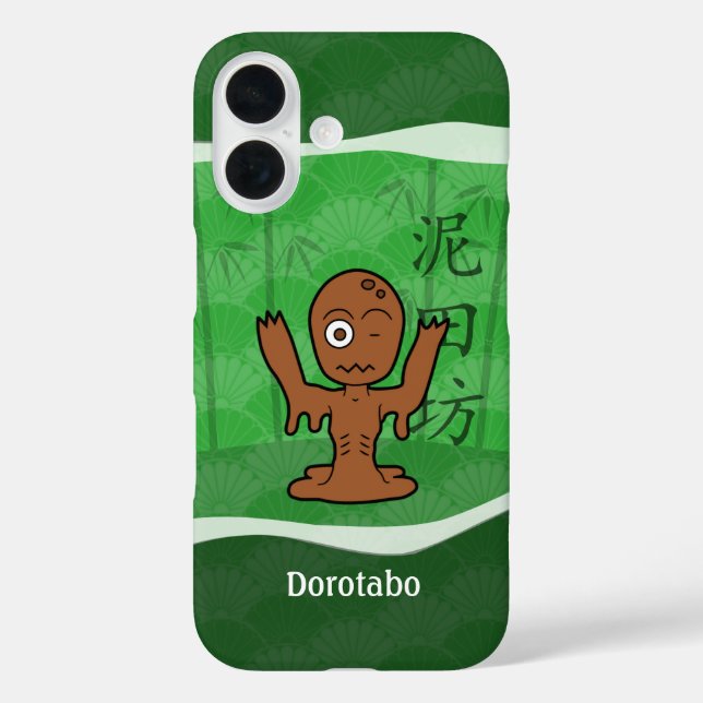 Japanisch Yokai Dorotabo Mud Zombie Case-Mate iPhone Hülle (Rückseite)