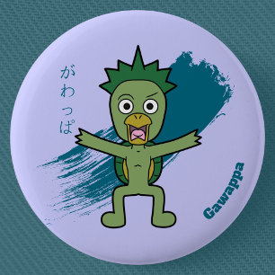 Japanisch Yokai Gawappa Button