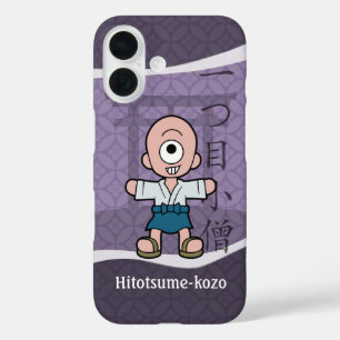 Japanisch Yokai Hitotsume-kozo iPhone 16 Hülle