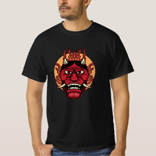 Japanisch Yokai Kanji Japanisch Tattoo Fine Art Ar T-Shirt