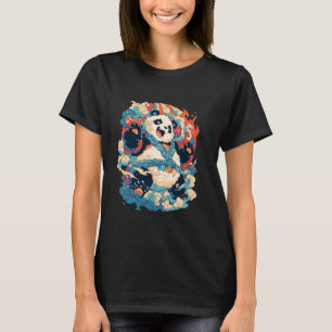 Japanisch Yokai Panda Panda Bear Japanisch T-Shirt
