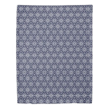 Japanisch Yukata Jinbei Asanoha Navy blau