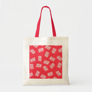 Japanisch Yukata Textile, Maneki Neko (Lucky Cat) Tragetasche