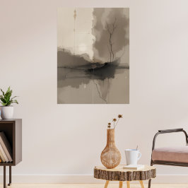 Japanisch Zen Minimalistisch Poster Calm Modern