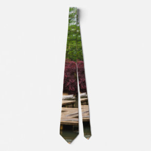 Japanisch Zig Zag Bridge Neck Tie Krawatte