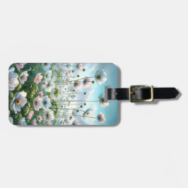 Japanische Anemone-Tag - Anpassen Gepäckanhänger