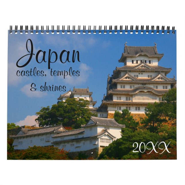japanische Architektur 2025 Kalender (Titelbild)