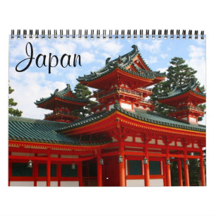 japanische Architektur Kalender