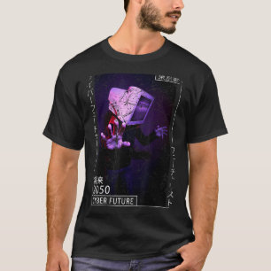 Japanische Ästhetik Cyberpunk Cyborg 80er Futurism T-Shirt