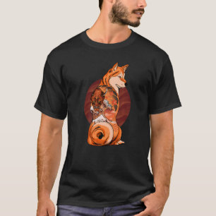 Japanische Ästhetik Kleidung Shiba Inu Kostüm Cher T-Shirt