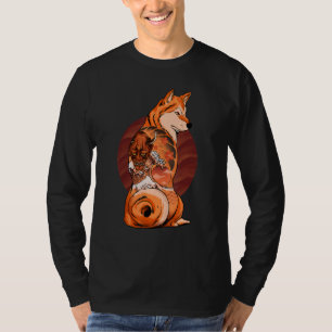 Japanische Ästhetik Kleidung Shiba Inu Kostüm Kirs T-Shirt