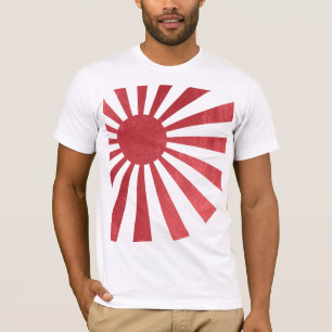 Japanische aufgehende Sonne-Flagge (leicht T-Shirt
