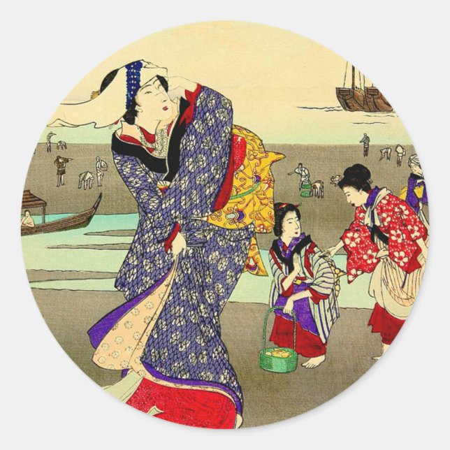 japanische Aufkleber (Vorderseite)