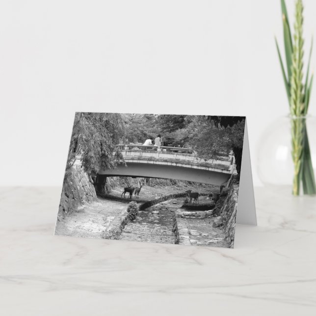 Japanische Bilder Karte (Vorderseite)