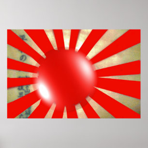 Japanische Blase Poster