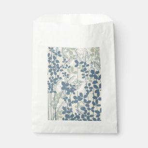 Japanische Blue Leaf-Blume Geschenktütchen
