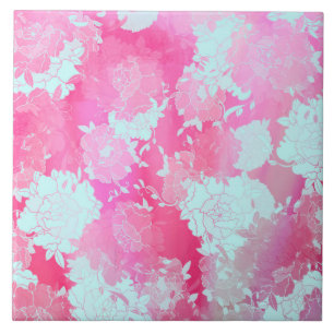 Japanische Blume Fliese