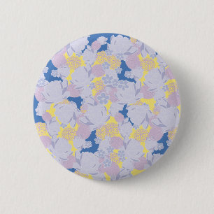 Japanische Blumen Button