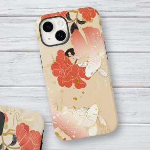 Japanische Blumen iPhone 14 Hülle