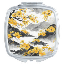 Japanische Blumenkunst Gelbe Blüte