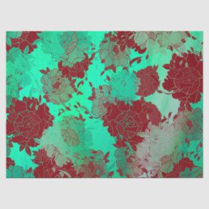Japanische Blumenmuster. Seidenpapier
