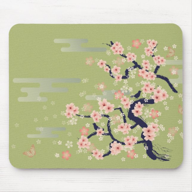 JAPANISCHE Blüte Mousepad (Vorne)