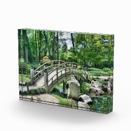 Japanische Bogenbrücke Fotoblock