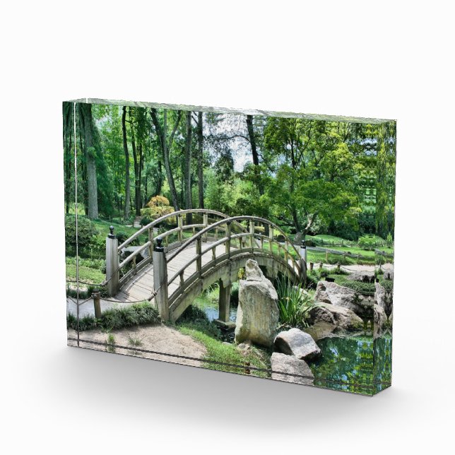 Japanische Bogenbrücke Fotoblock (Rechts)