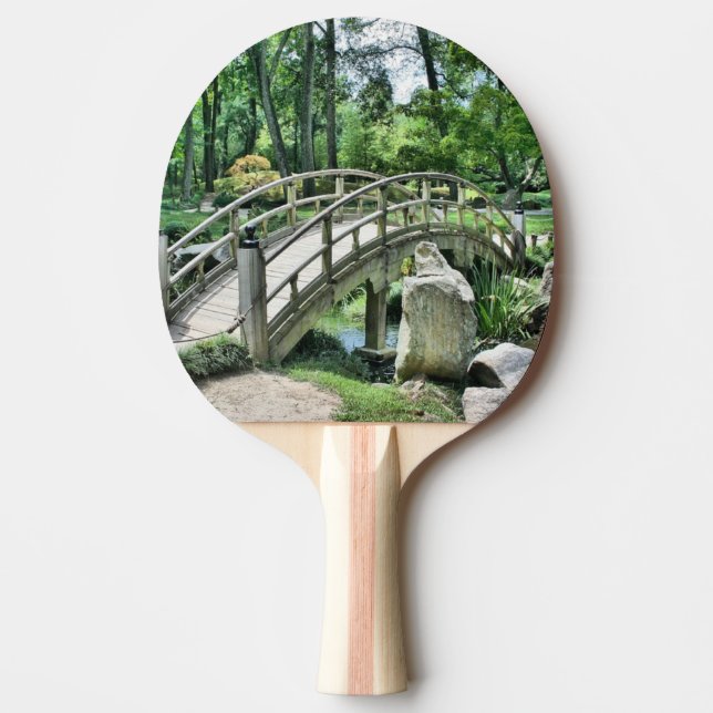 Japanische Bogenbrücke Tischtennis Schläger (Vorderseite)
