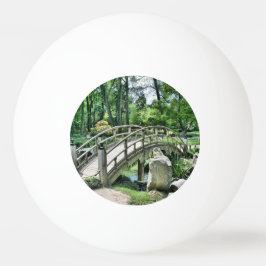Japanische Bogenbrücke Tischtennisball