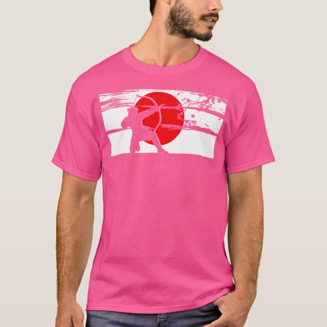Japanische Bow Archery T-Shirt (Vorderseite)