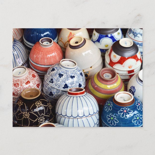 Japanische Bowls: Tokio Postkarte (Vorderseite)