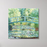 Japanische Bridge Monet Garden Malerei Leinwanddruck<br><div class="desc">Japanische Brücke Monet Garden Malerei Wasser Lilien Teich Monet Garten</div>