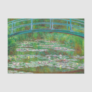 Japanische Brücke, 1899 von Claude Monet Seidenpapier