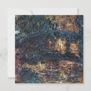 Japanische Brücke von Claude Monet, Vintage Kunst