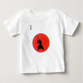 Japanische Bushido-Art des Kriegers Baby T-shirt