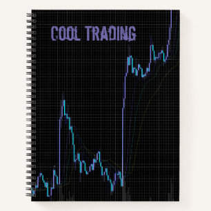 Japanische Candlestick, Cooler Handel Notizbuch