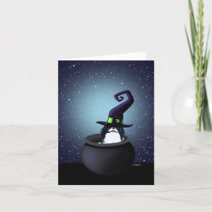 Japanische Chin-Hexenkarte Halloween Karte