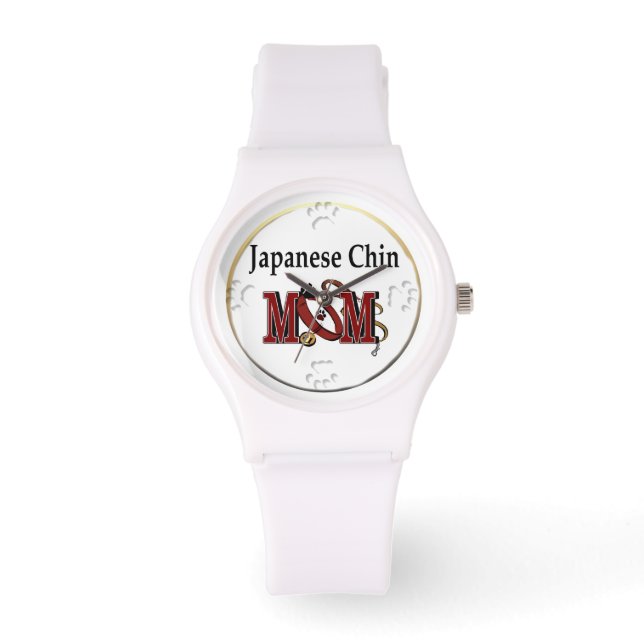 Japanische Chin-Mama Armbanduhr (Vorderseite)