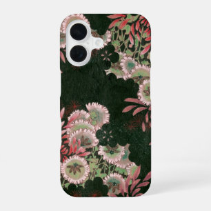 Japanische Chrysanthemen-Handyhülle Sakura Pink iPhone 16 Hülle