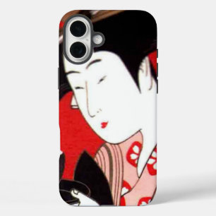 Japanische Dame Tee Servierzeremonie Zen Kunst D iPhone 16 Plus Hülle