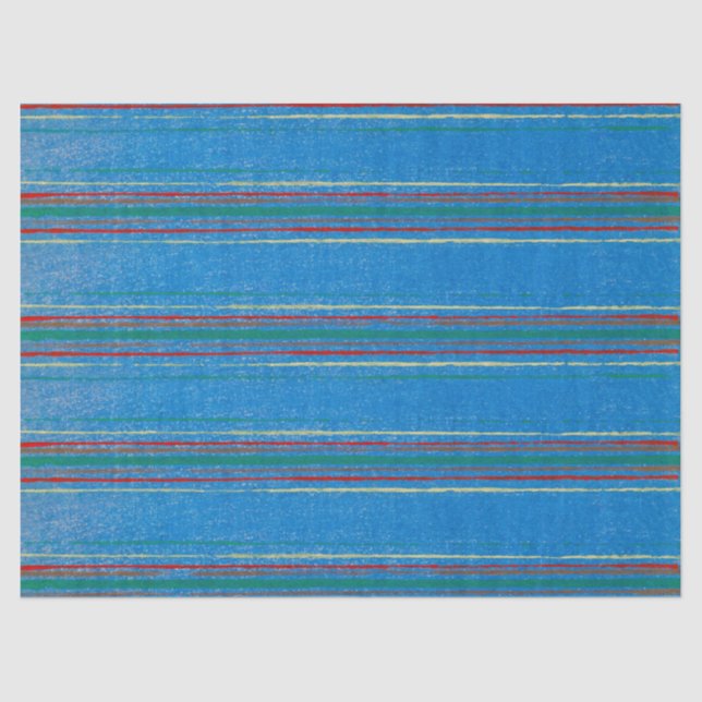 JAPANISCHE DESIGN Tissue Paper BLUE STRIPES Seidenpapier (Vorderseite)