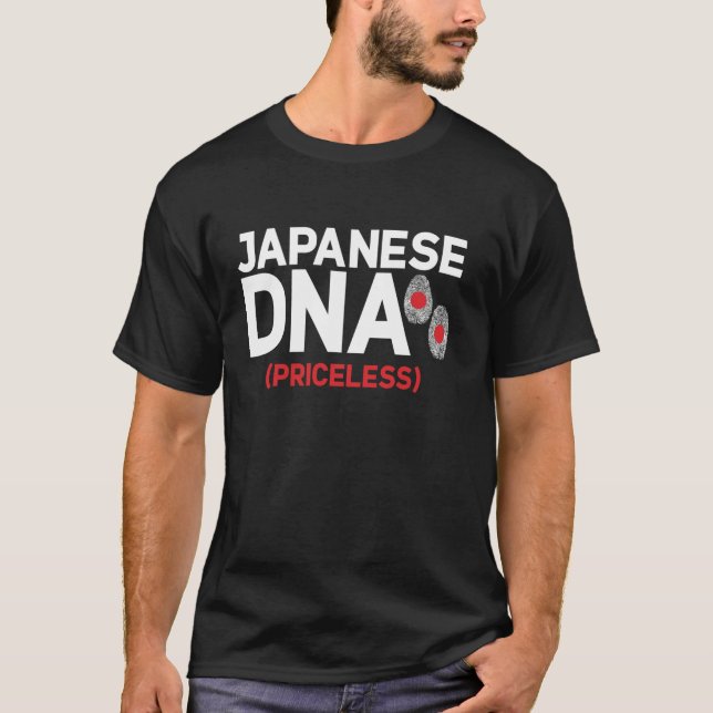 Japanische DNA Pricellose Japanisch Langschläfer T T-Shirt (Vorderseite)