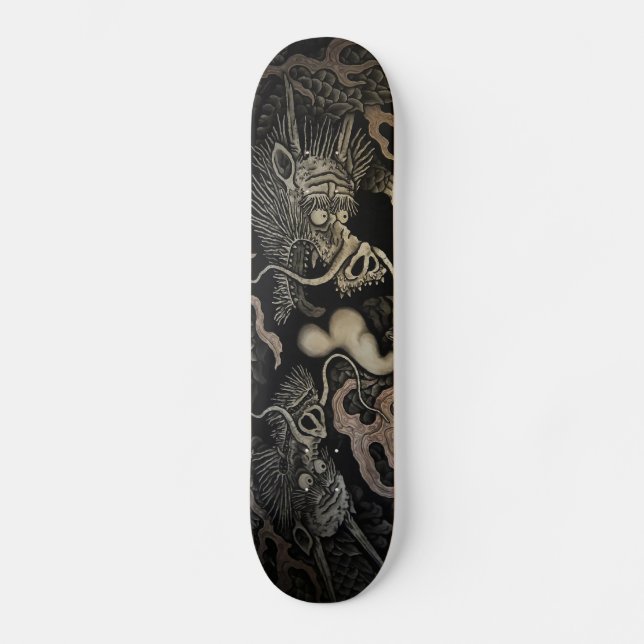 Japanische Drachen Skateboard (Vorderseite)