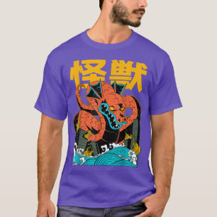 Japanische Drachenfigur Kaiju T-Shirt