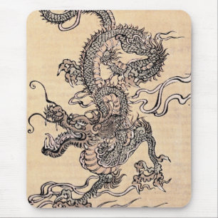 Japanische Drachenmouse Pad Mousepad