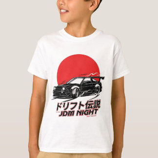 Japanische Drift-Kultur-Straßenrenn-Ästhetik T-Shirt