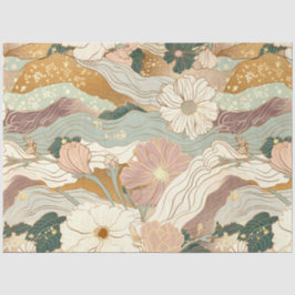 japanische Elegance Blumenmuster-Decoupage Seidenpapier